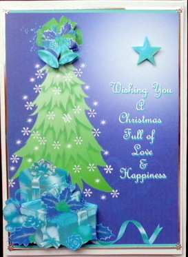 Christmas in Blue by Mary Murphy