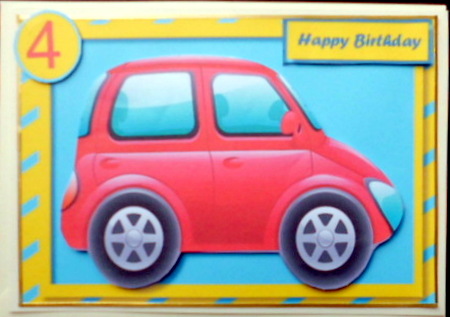Lovely Car for Any Boys Birthday by Mary Murphy