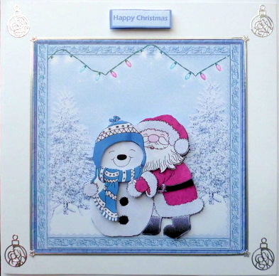 Santa Hugs and Fairy Lights by Mary Murphy