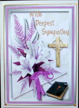 Sympathy in Silver and Lilac by Mary Murphy