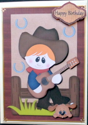 Cow Boy Sat on the Fence by Mary Murphy