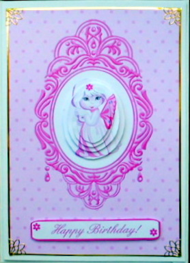 Sweet Fairy Girl Topper & Pyramage by Mary Murphy