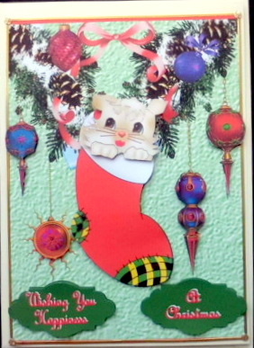 Christmas Sock by Mary Murphy