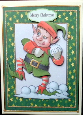 Naughty Little Elf by Mary Murphy