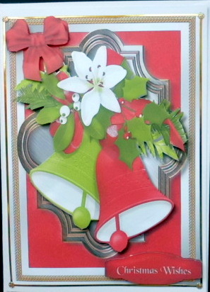 A5 Chrismas Bells for Someone Special  by Mary Murphy