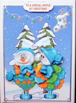 Fancy Dress Snowmen by Mary Murphy