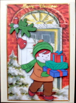 Off to Grans! to Take Her Christmas Presents by Mary Murphy