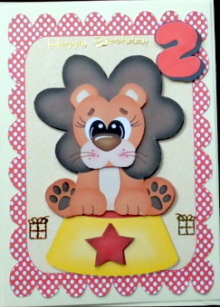 Circus Lion 1-5 by Mary Murphy