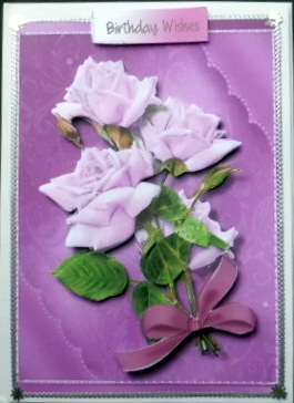 Stunning Pale Lilac Roses by Mary Murphy