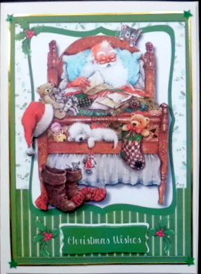 Santa's Writing the Letters  by Mary Murphy