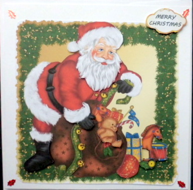 Santa and His Bag of Toys Qc by Mary Murphy