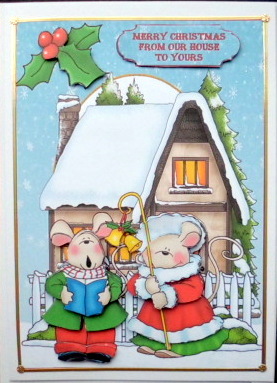 Carol Singers by Mary Murphy