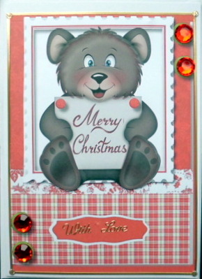 Lovely Christmas Bear by Mary Murphy