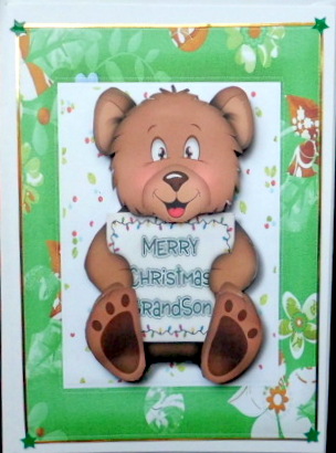 Happy Christmas to a Special Grandson by Mary Murphy