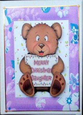 Merry Christmas to a Special Daughter by Mary Murphy