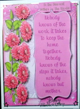 Beautiful Mother's Day Wishes, with Verse by Mary Murphy