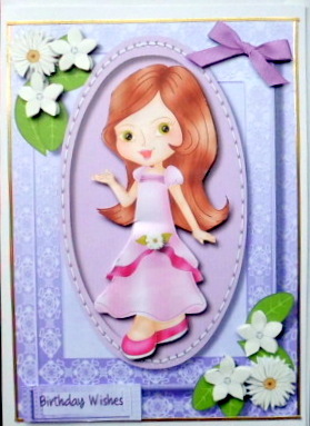 Little Princess in Her Party Dress  by Mary Murphy