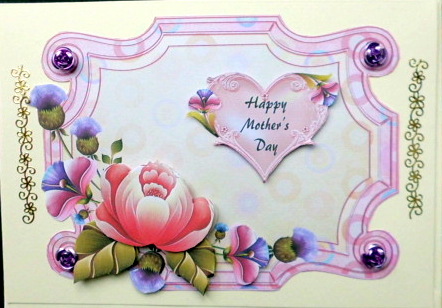 Pink Flowers by Mary Murphy