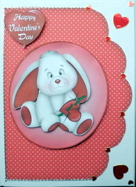 Valentine Bunny by Mary Murphy