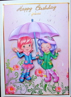 Best of Friend,rainy Day. by Mary Murphy