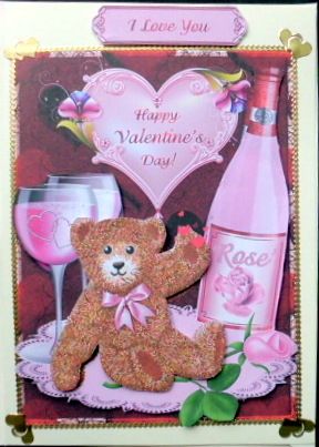 Pawful of Hearts Teddy Bear by Mary Murphy