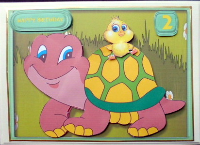Little Chick Riding Tommy the Tortoise by Mary Murphy