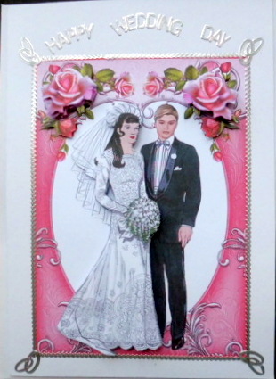 Pink Roses Wedding Day by Mary Murphy
