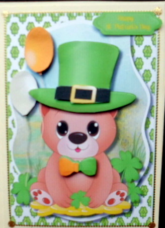 Little Barney Bear Wearing the Green  by Mary Murphy