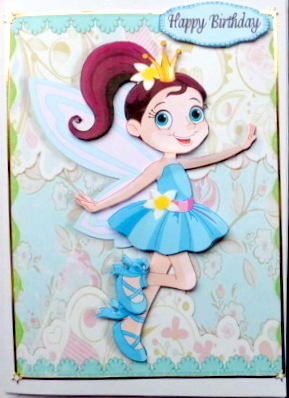 Beautiful Blue Fairy by Mary Murphy