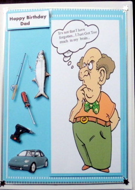 A Lovely Card for Any Dad  by Mary Murphy