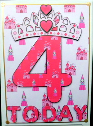 Four Today Princess A5 by Mary Murphy