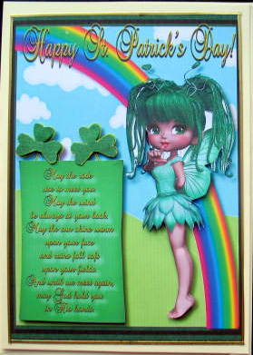 The Fairy and the Irish Blessing  by Mary Murphy