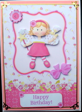 Cute Little Fairy Topper & Decoupage by Mary Murphy