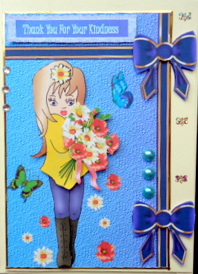 Armful of Flowers by Mary Murphy