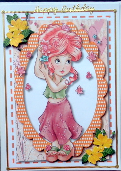 Beautiful Flowers for My Hair  by Mary Murphy