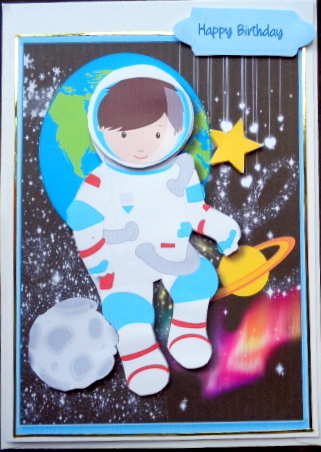 Happy Birthday Space Boy by Mary Murphy