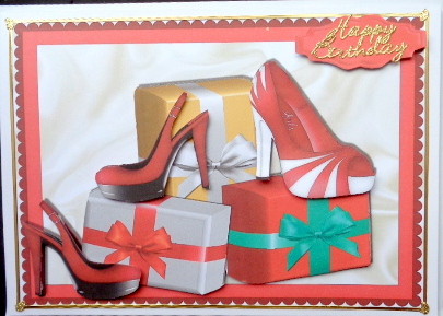 Ladies Shoes, Boxes and Bows by Mary Murphy