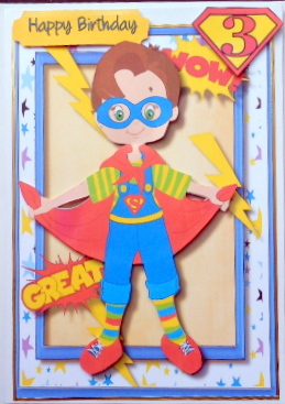 Modern Super Hero Boy by Mary Murphy