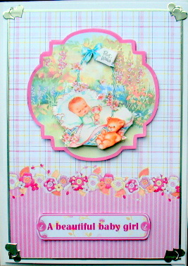 Wendy's Walkabout Card Topper & Decoupage by Mary Murphy
