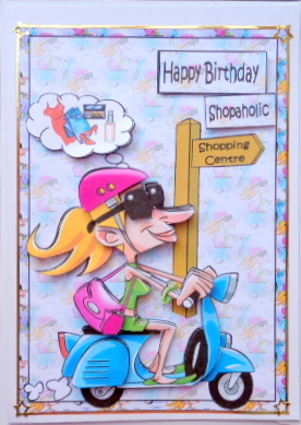 Scoot to the Shopping Centre by Mary Murphy