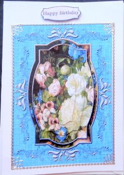 Cardtopper Sweet Sweet Roses 298 by Mary Murphy