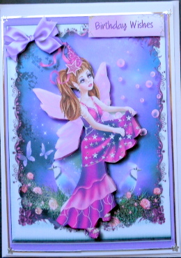 Beautiful Lilac Starseed Fairy  by Mary Murphy
