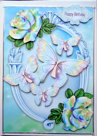 Beautiful Pastel Butterflies by Mary Murphy