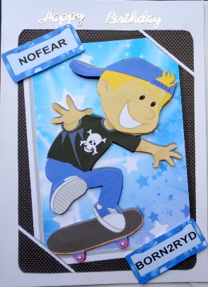 Born2ryd, Nofear on Skateboard with the Stars by Mary Murphy