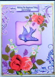 Happiness Blue Bird by Mary Murphy