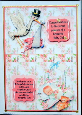 Vintage Baby Girl by Mary Murphy