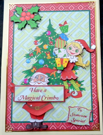 Santas Little Helper by Mary Murphy
