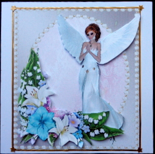 Angel Florals by Mary Murphy