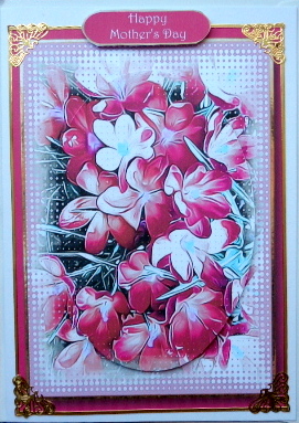 Floral Splendour - Perfectly Purple Quick Topper by Mary Murphy