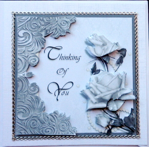 Thinking of You 6 x 6 by Mary Murphy